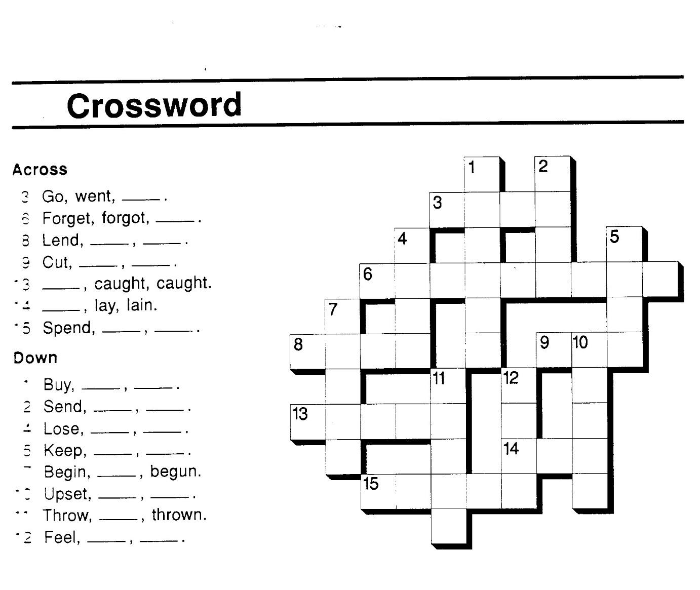 Necessitate crossword