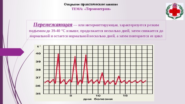 Термометрия при круглосуточной работе. Проведение термометрии и его графическая запись. Термометрия общая. Трехчасовая термометрия. График термометрии заполненный.