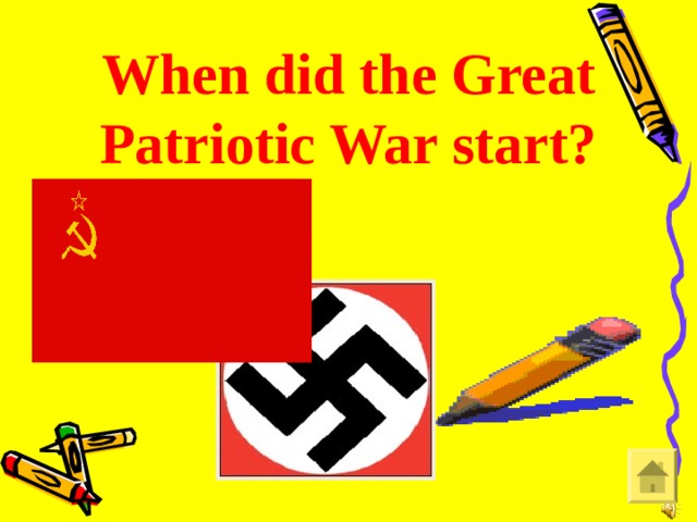 When did the Great Patriotic War start?