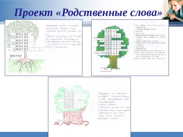 Проэкт или проект. Проект родственные слова. Дерево родственных слов. Проект родственная. Проект родственные слова 2 класс.