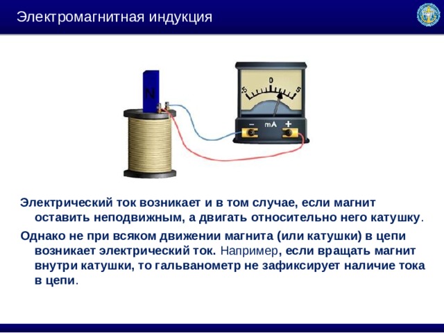 На расстоянии 1 м от замкнутого неподвижного витка закреплен магнит как указано на рисунке