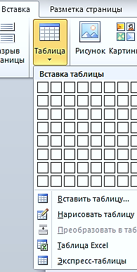 Сделать таблицу рисунок онлайн