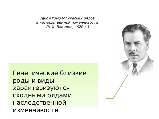 Закон гомологических рядов наследственной изменчивости