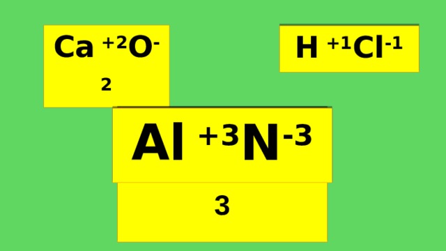 Ca +2 O -2 H +1 Cl -1 Al x +3 N y - 3 Al +3 N -3