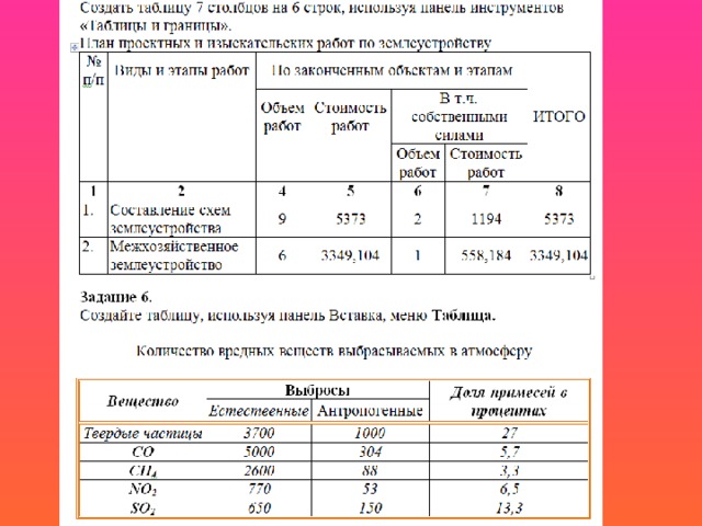 Создание таблиц в текстовом процессоре word возможно основными способами тест