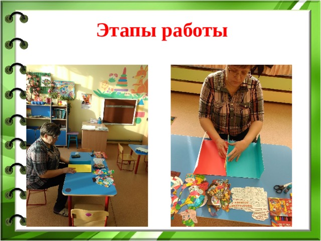 Этапы работы  