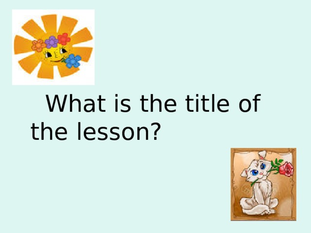   What is the title of the lesson? 