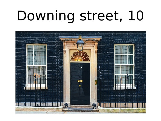 Downing street, 10 