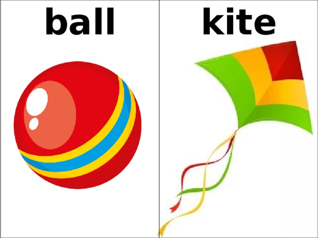 Kite транскрипция. Ball Kite. Карточка барабан на английском. Картинки Kite на англ языке для детей распечатать.