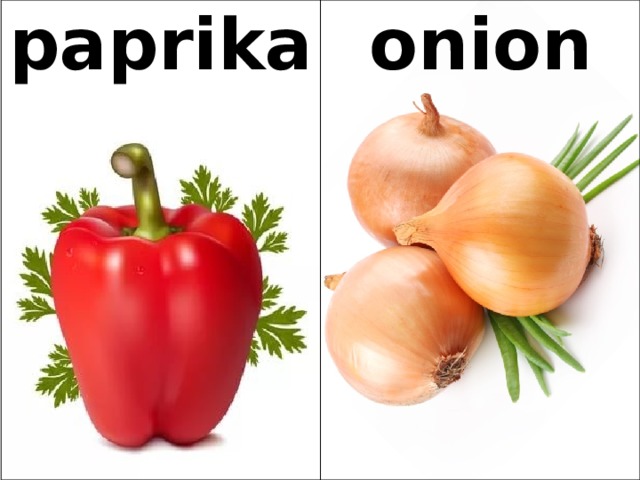 paprika onion 