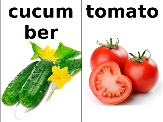 cucumber tomato 