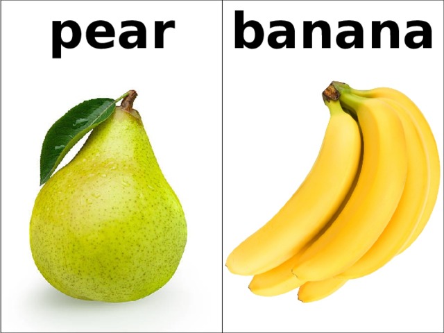pear banana 