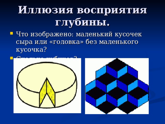 Всегда ли можно верить своим глазам или что такое иллюзия проект