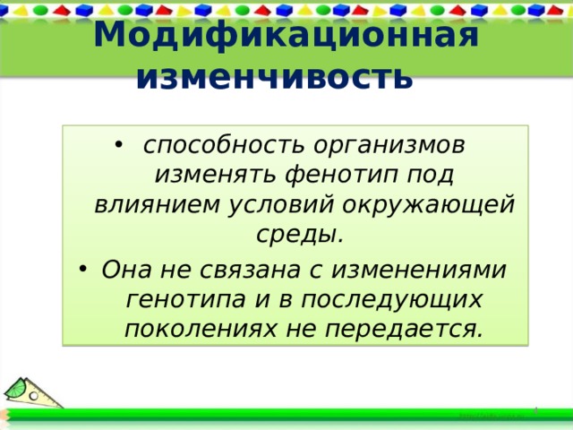 Кроссворд генотипическая изменчивость