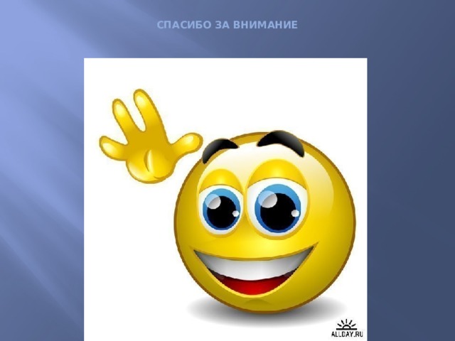 СПАСИБО ЗА ВНИМАНИЕ      