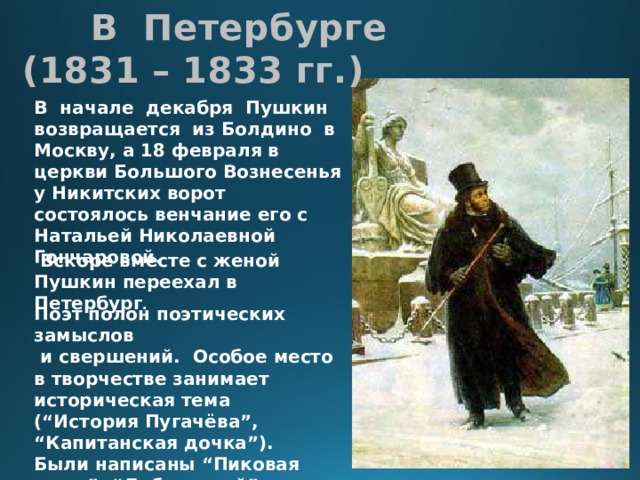 События пушкина. Пушкин в Петербурге 1831-1833. Пушкина Петербург годы -1831 1833. Пушкин в Петербурге 1831-1833 картина. Фото Пушкина в Петербурге 1831-1833.