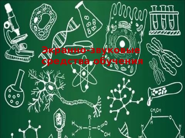 Экранно-звуковые  средства обучения 