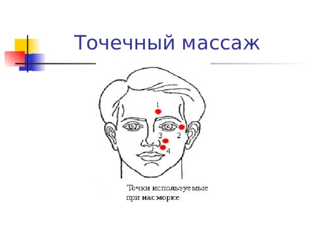 Точечный массаж 