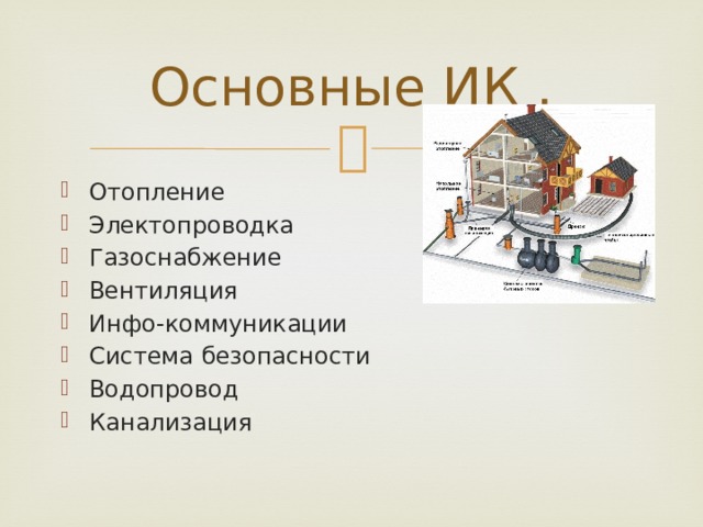 Инженерные коммуникации проект 8 класс