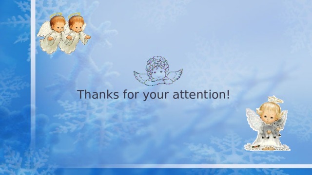 Thanks for your attention! 