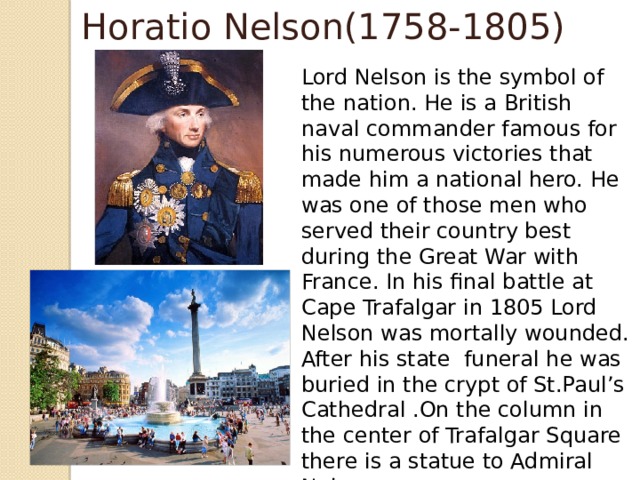 Fuck The Lord Nelson