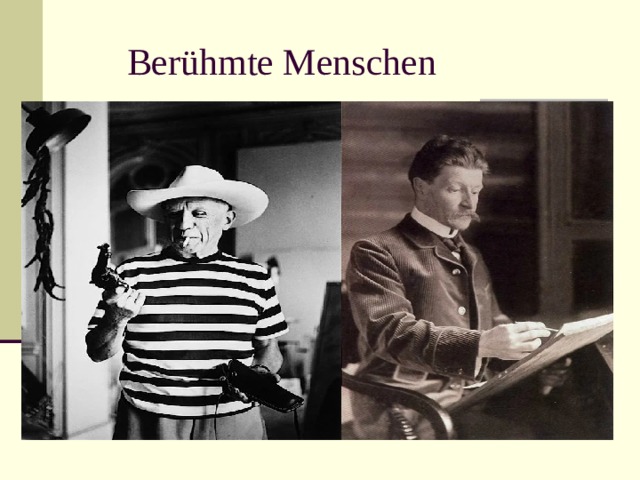  Berühmte Menschen 