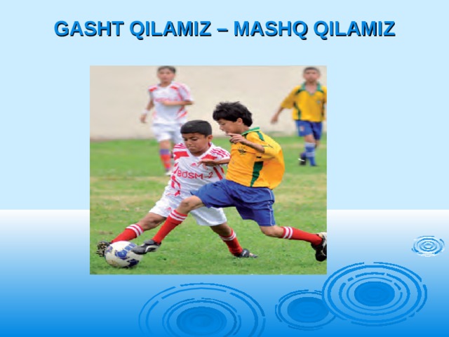 GASHT QILAMIZ – MASHQ QILAMIZ 