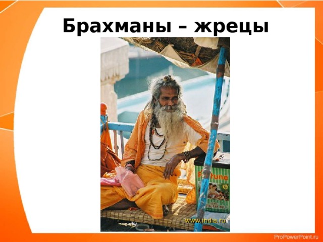 Брахманы – жрецы   