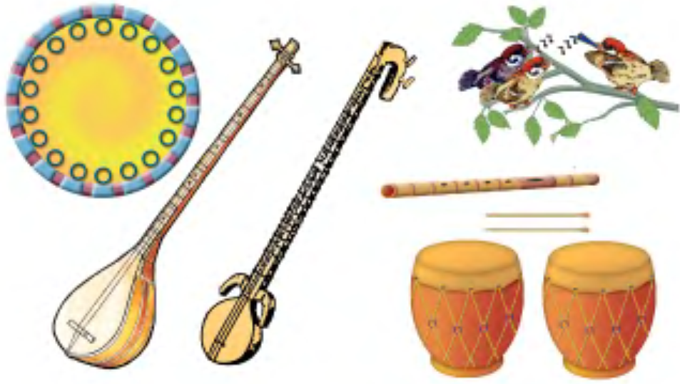 Musiqa o. Узбекские национальные музыкальные инструменты. Таджикские музыкальные инструменты. Дутар музыкальный инструмент. Национальные инструменты таджиков.