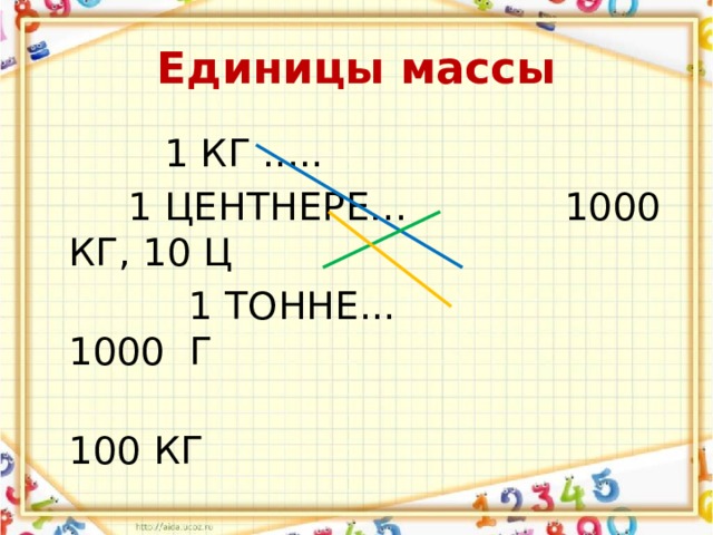 Единицы массы. Меры массы таблица для школьников. Сколько километров в центнере. Единицы массы центнеры ответы.