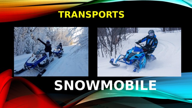 transports snowmobile 