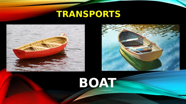transports boat 