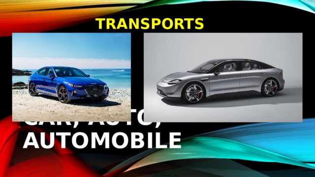 transports Car, auto, automobile 