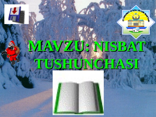 MAVZU: NISBAT TUSHUNCHASI 