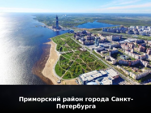 Приморский район города Санкт-Петербурга 
