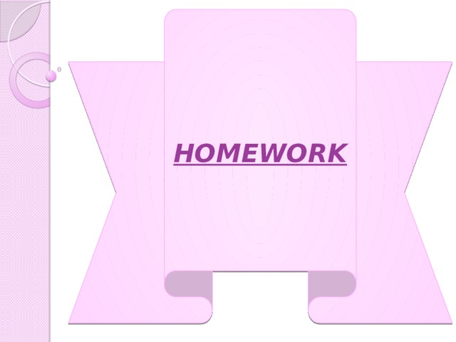    Homework    