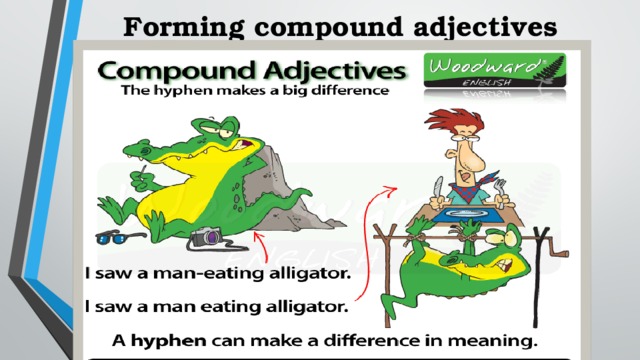 Forming compound adjectives 