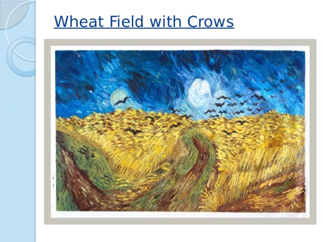 Wheat Field with Crows   