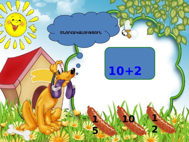  ՇՆՈՐՀԱԿԱԼՈՒԹՅՈՒՆ  10+2 12 10 15 