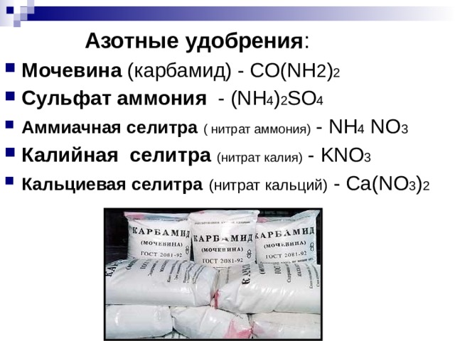 Уроки описаний неорганических веществ