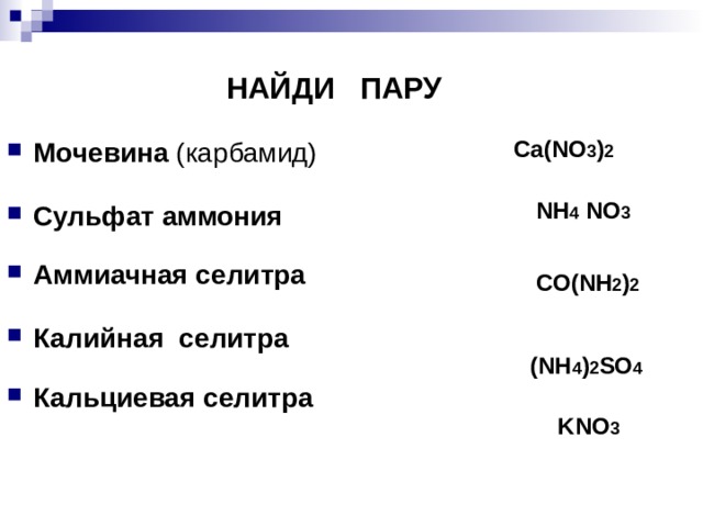 Уроки описаний неорганических веществ