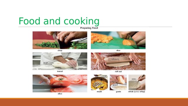 Food and cooking 