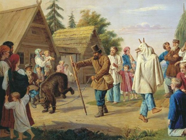 Первые артисты на Руси- скоморохи