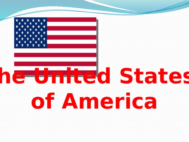 the United States of America 