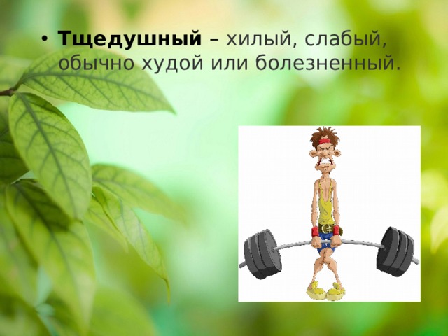 Тщедушный что это