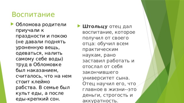 Воспитание штольца. Воспитание Обломова. Воспитание Обломова Обломова. Родители Обломова воспитание. Воспитание ребенка Обломов.