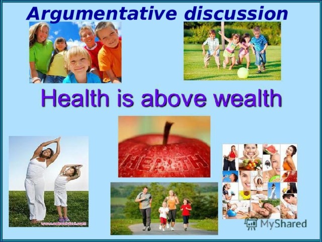 Argumentative discussion 