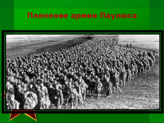 Пленение армии Паулюса 