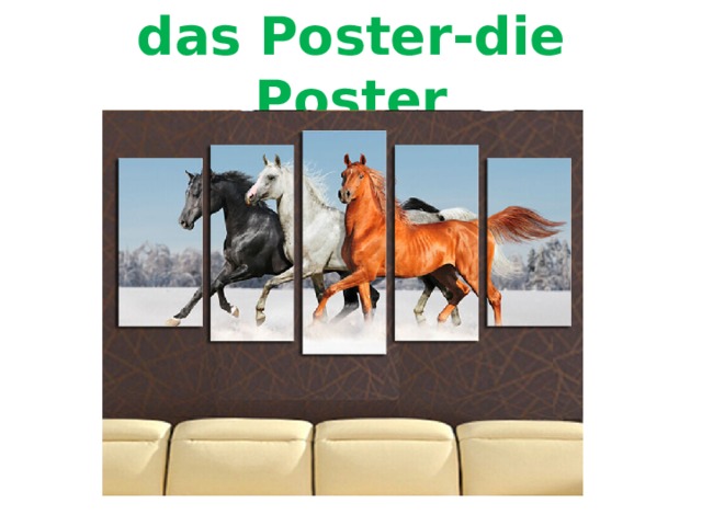 das Poster-die Poster 