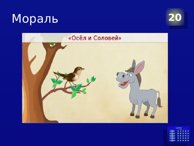 Мораль 20 